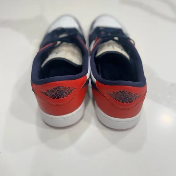 Air Jordan 1 Low Golf 'USA' Red White and Blue - Picture 6 of 10